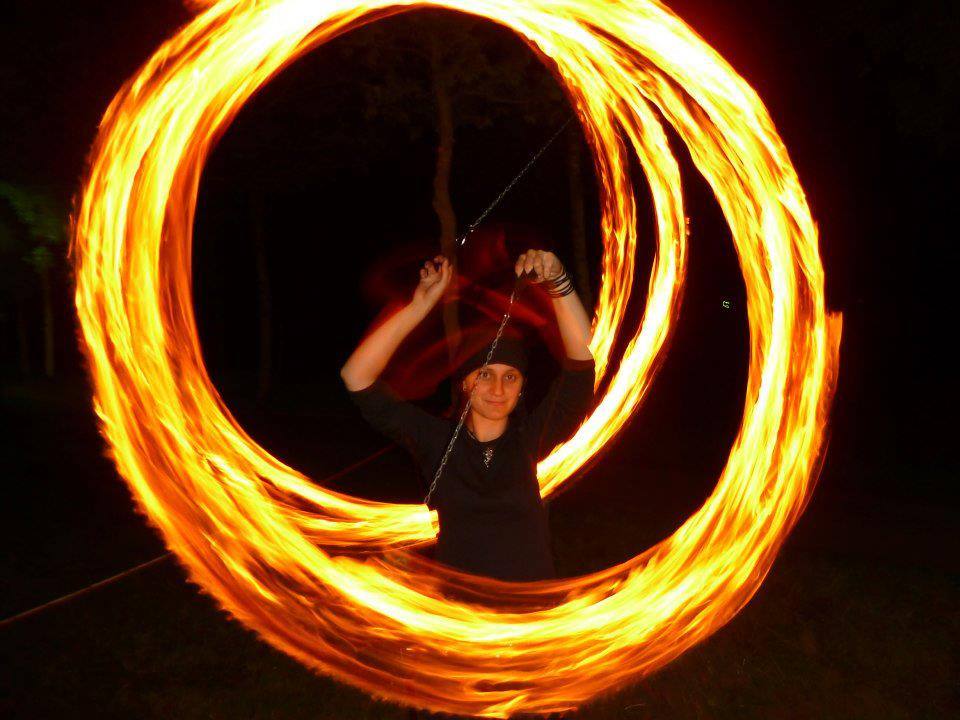 Feuerartistik von Knights of Fire
